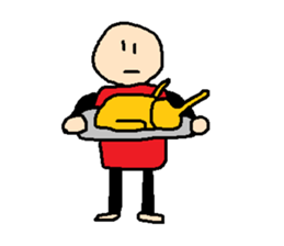 same expression winter version sticker #8162826