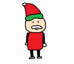 same expression winter version sticker #8162827