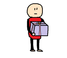 same expression winter version sticker #8162828