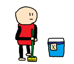 same expression winter version sticker #8162829