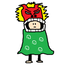 same expression winter version sticker #8162832