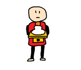 same expression winter version sticker #8162834