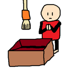 same expression winter version sticker #8162835