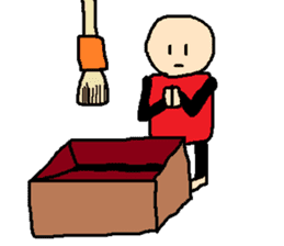 same expression winter version sticker #8162835