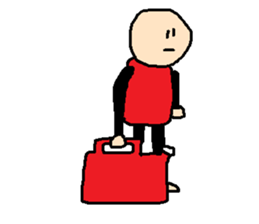 same expression winter version sticker #8162841