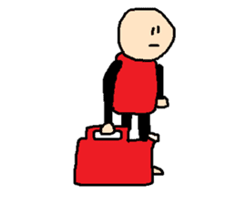 same expression winter version sticker #8162841