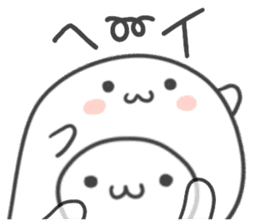 Daily conversation of a love Polar Bear2 sticker #8162926