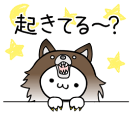 Daily conversation of a love Polar Bear2 sticker #8162939