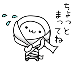 Daily conversation of a love Polar Bear2 sticker #8162940