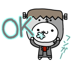 Daily conversation of a love Polar Bear2 sticker #8162947