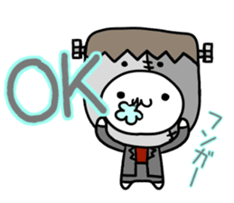 Daily conversation of a love Polar Bear2 sticker #8162947