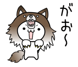 Daily conversation of a love Polar Bear2 sticker #8162951