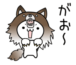 Daily conversation of a love Polar Bear2 sticker #8162951