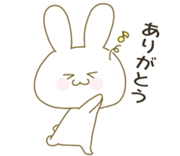 Sticker.little rabbit sticker #8163170