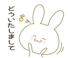 Sticker.little rabbit sticker #8163171