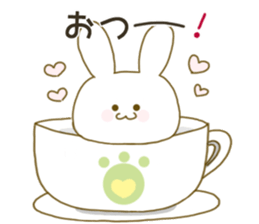 Sticker.little rabbit sticker #8163174