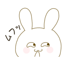 Sticker.little rabbit sticker #8163181
