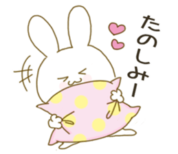 Sticker.little rabbit sticker #8163182