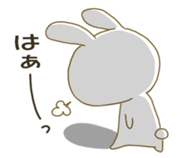 Sticker.little rabbit sticker #8163187