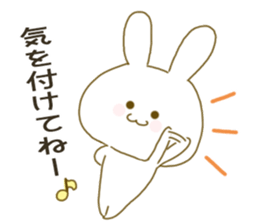 Sticker.little rabbit sticker #8163193