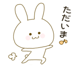 Sticker.little rabbit sticker #8163194