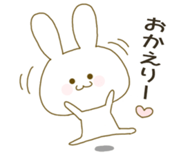 Sticker.little rabbit sticker #8163195