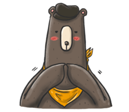 Bear bro (En) sticker #8163429