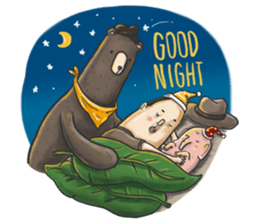 Bear bro (En) sticker #8163434