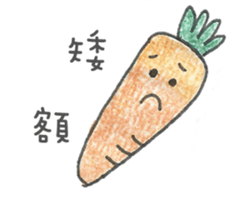 Listening to Vegetables and Fruits sticker #8163449