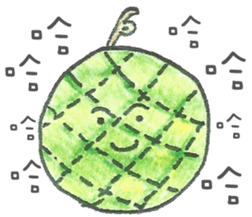 Listening to Vegetables and Fruits sticker #8163483