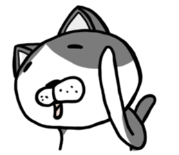 Stray cat "Nyan Tato" Not text sticker #8163964