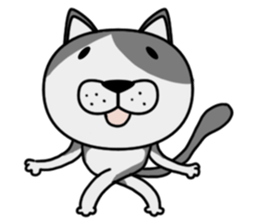 Stray cat "Nyan Tato" Not text sticker #8163965