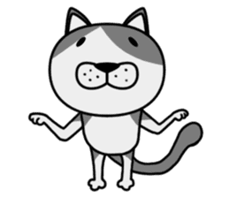 Stray cat "Nyan Tato" Not text sticker #8163966