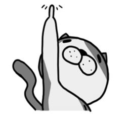 Stray cat "Nyan Tato" Not text sticker #8163970