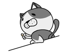 Stray cat "Nyan Tato" Not text sticker #8163971