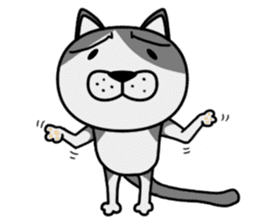 Stray cat "Nyan Tato" Not text sticker #8163979