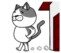 Stray cat "Nyan Tato" Not text sticker #8163985