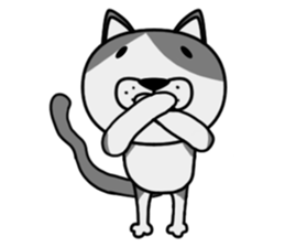 Stray cat "Nyan Tato" Not text sticker #8163989