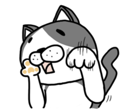 Stray cat "Nyan Tato" Not text sticker #8163990