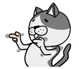 Stray cat "Nyan Tato" Not text sticker #8164002