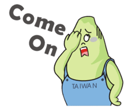 TAIWAN LOVE YOU sticker #8164157