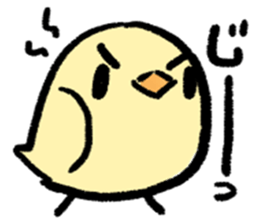 The yellow Java sparrow sticker #8164505