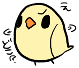 The yellow Java sparrow sticker #8164508