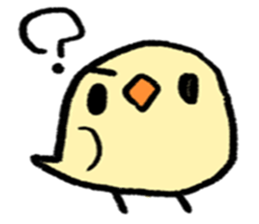 The yellow Java sparrow sticker #8164513