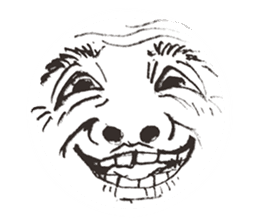 Reaction of the man face 2 sticker #8164526