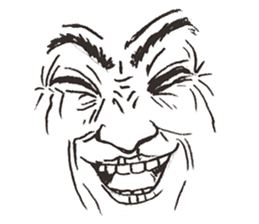 Reaction of the man face 2 sticker #8164537