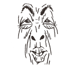 Reaction of the man face 2 sticker #8164544