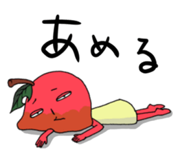 Tsugaru Ringo-chan Sticker2 sticker #8164569