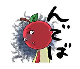 Tsugaru Ringo-chan Sticker2 sticker #8164575