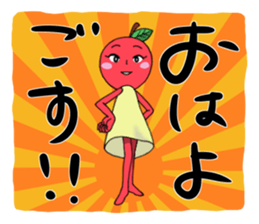 Tsugaru Ringo-chan Sticker2 sticker #8164582